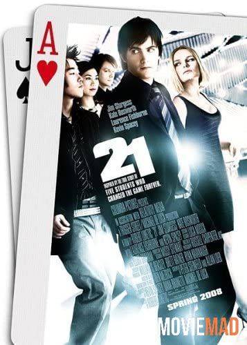 21 (2008) Hindi Dubbed ORG BluRay Full Movie 720p 480p