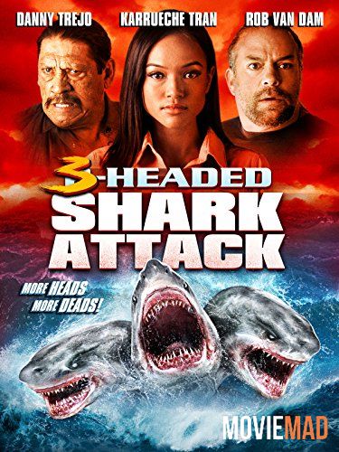 3-Headed Shark Attack 2015 Hindi Dubbed BluRay Full Movie 720p 480p