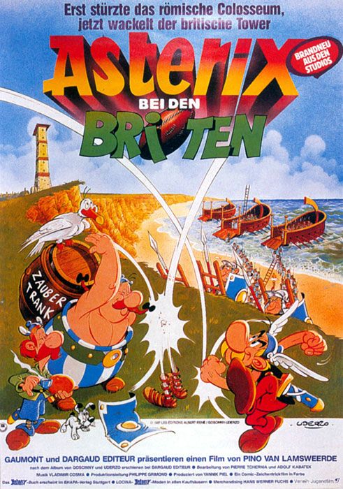 Asterix in Britain (1986) Hindi Dubbed HDRip