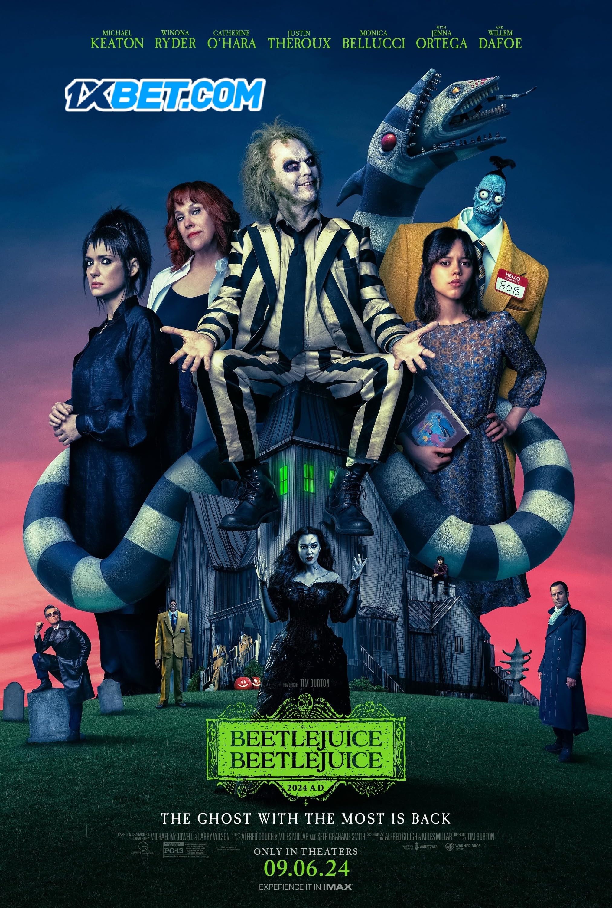 Beetlejuice Beetlejuice (2024) Hindi HQ Dubbed Full Movie HDTS