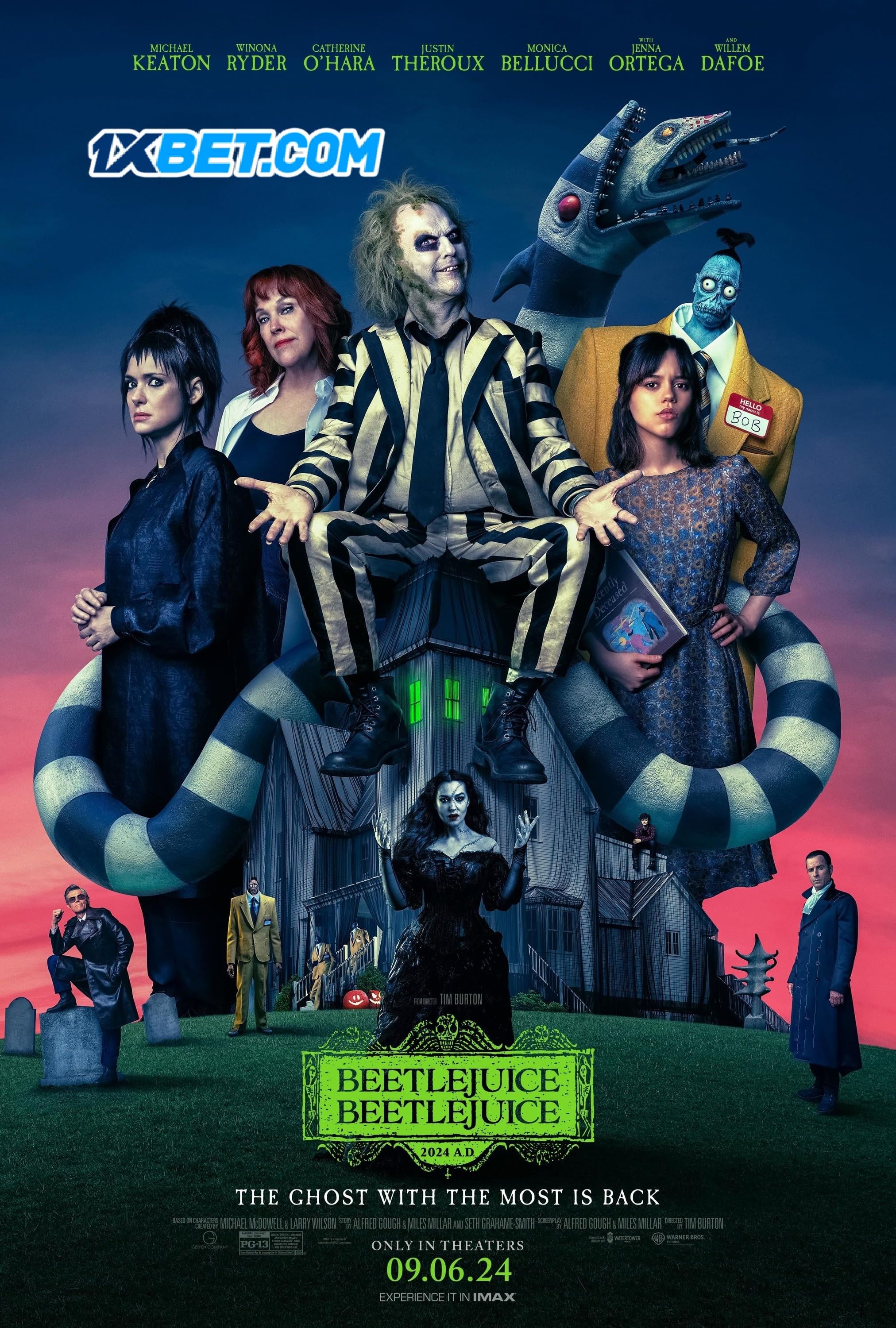 Beetlejuice Beetlejuice (2024) V2 English Full Movie CAMRip