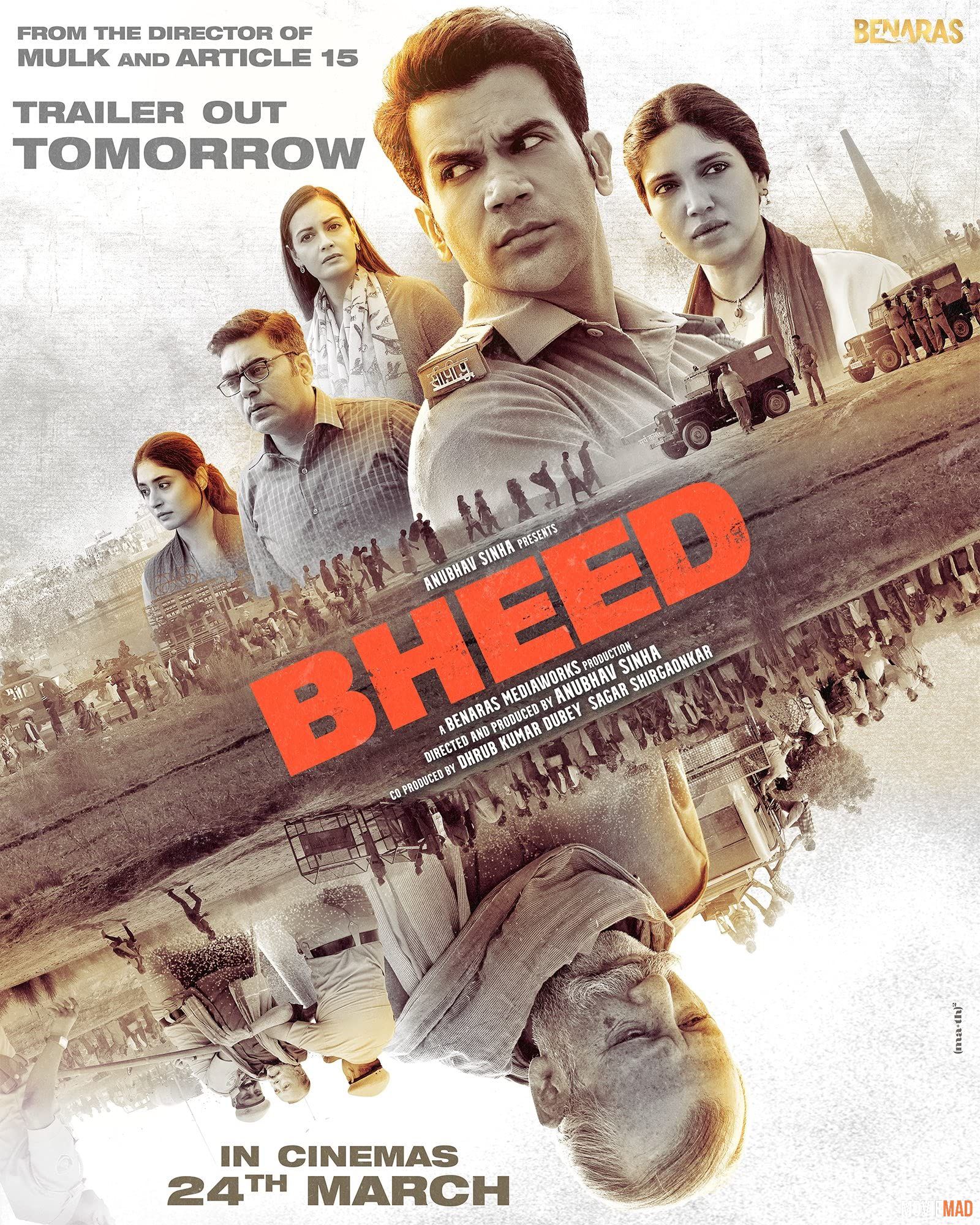 Bheed (2023) Hindi CAMRip Full Movie 1080p 720p 480p