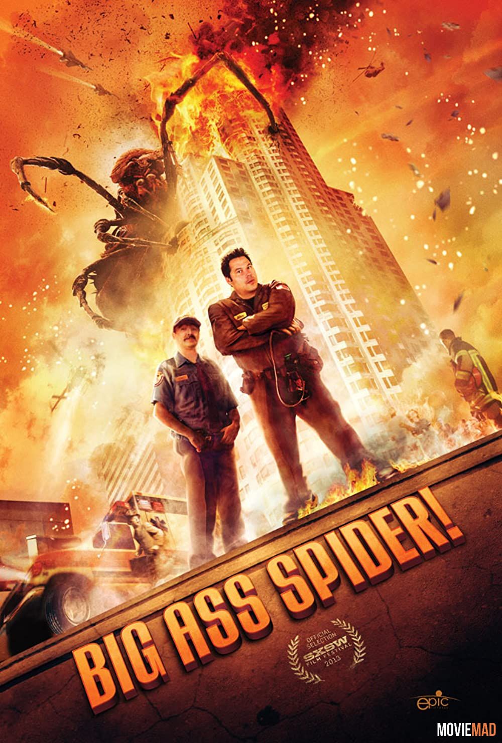 Big Ass Spider 2013 Hindi Dubbed BluRay Full Movie 720p 480p