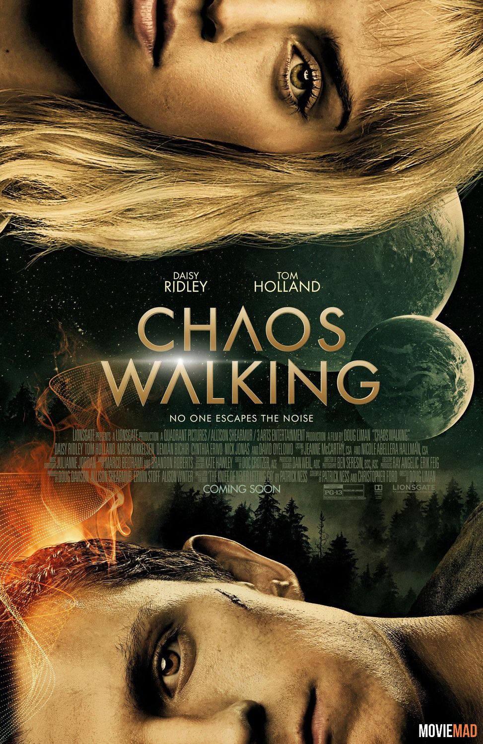 Chaos Walking 2021 BluRay Hindi Dubbed ORG x264 720p 480p