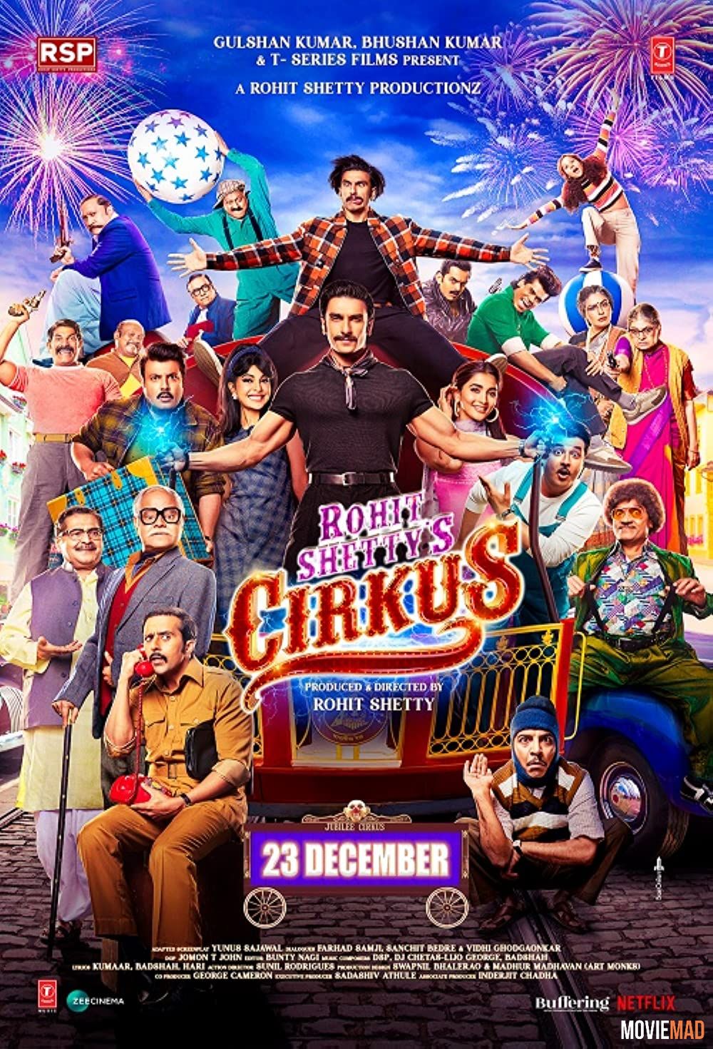 Cirkus (2022) Hindi ORG HDRip NF Full Movie 720p 480p