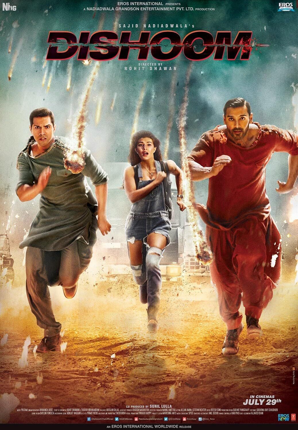 Dishoom (2016) Hindi ORG Full Movie HDRip