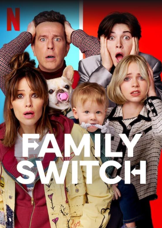 Family Switch (2023) Hindi Dubbed ORG HDRip Netflix Full Movie 720p 480p