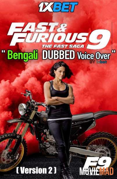 Fast & Furious 9 2021 HDCAM Bengali Dubbed V2 720p 480p 1XBET