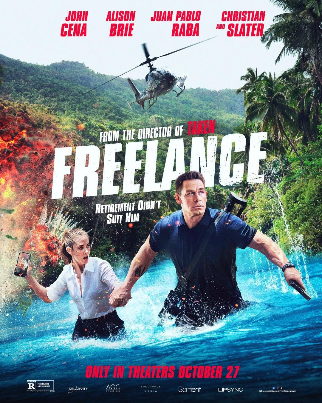 Freelance (2023) English ORG HDRip Full Movie 720p 480p