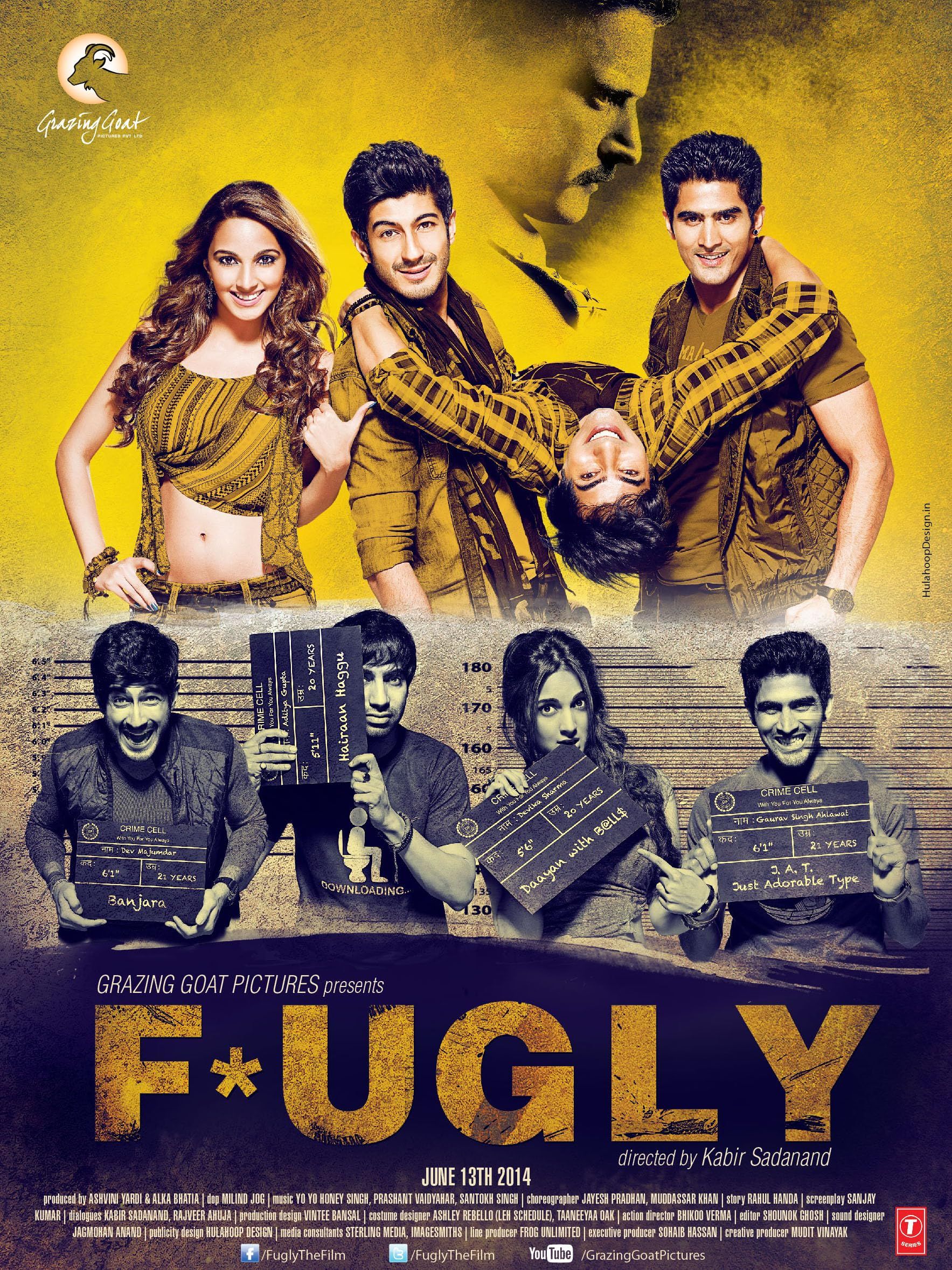 Fugly (2014) Hindi ORG Full Movie HDRip