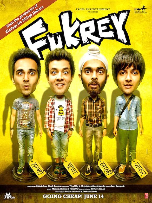 Fukrey (2013) Hindi BluRay