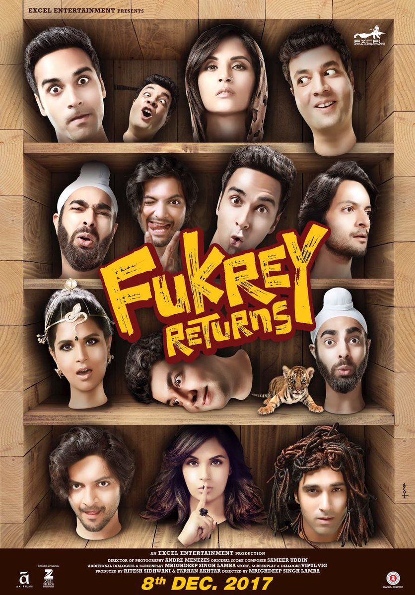 Fukrey Returns (2017) Hindi HDRip