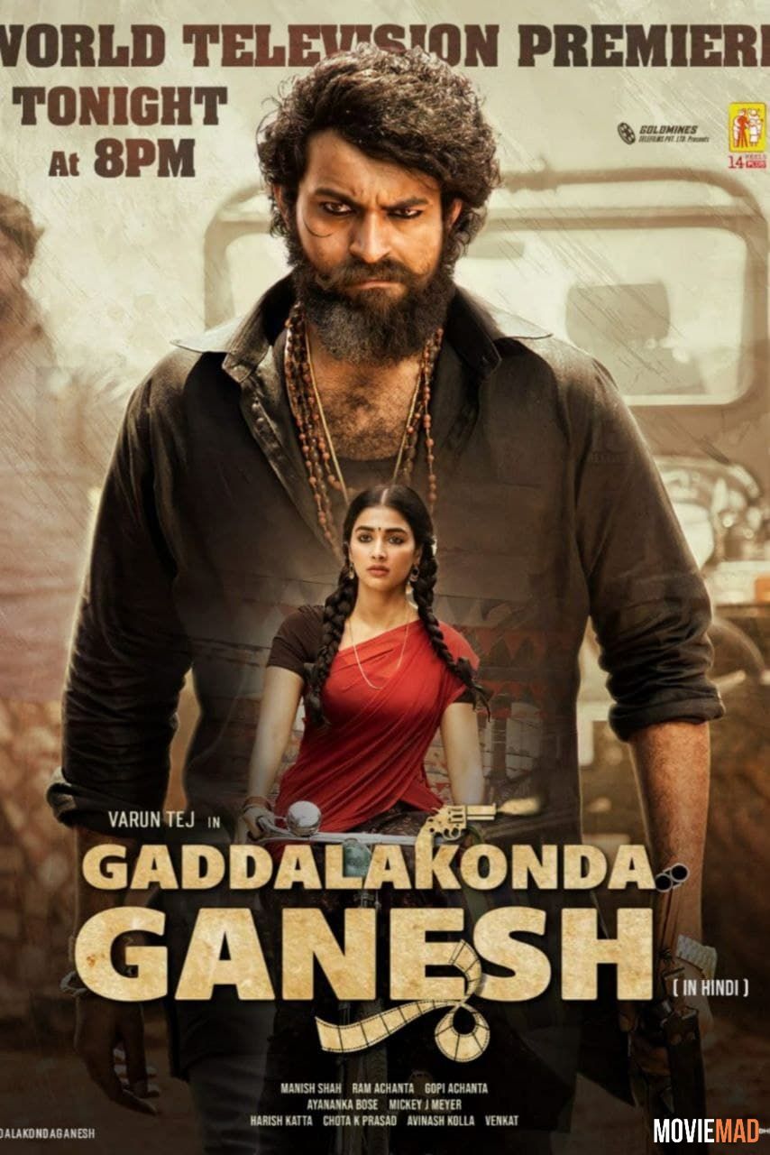 Gaddalakonda Ganesh (2022) Hindi Dubbed ORG HDRip Full Movie 720p 480p