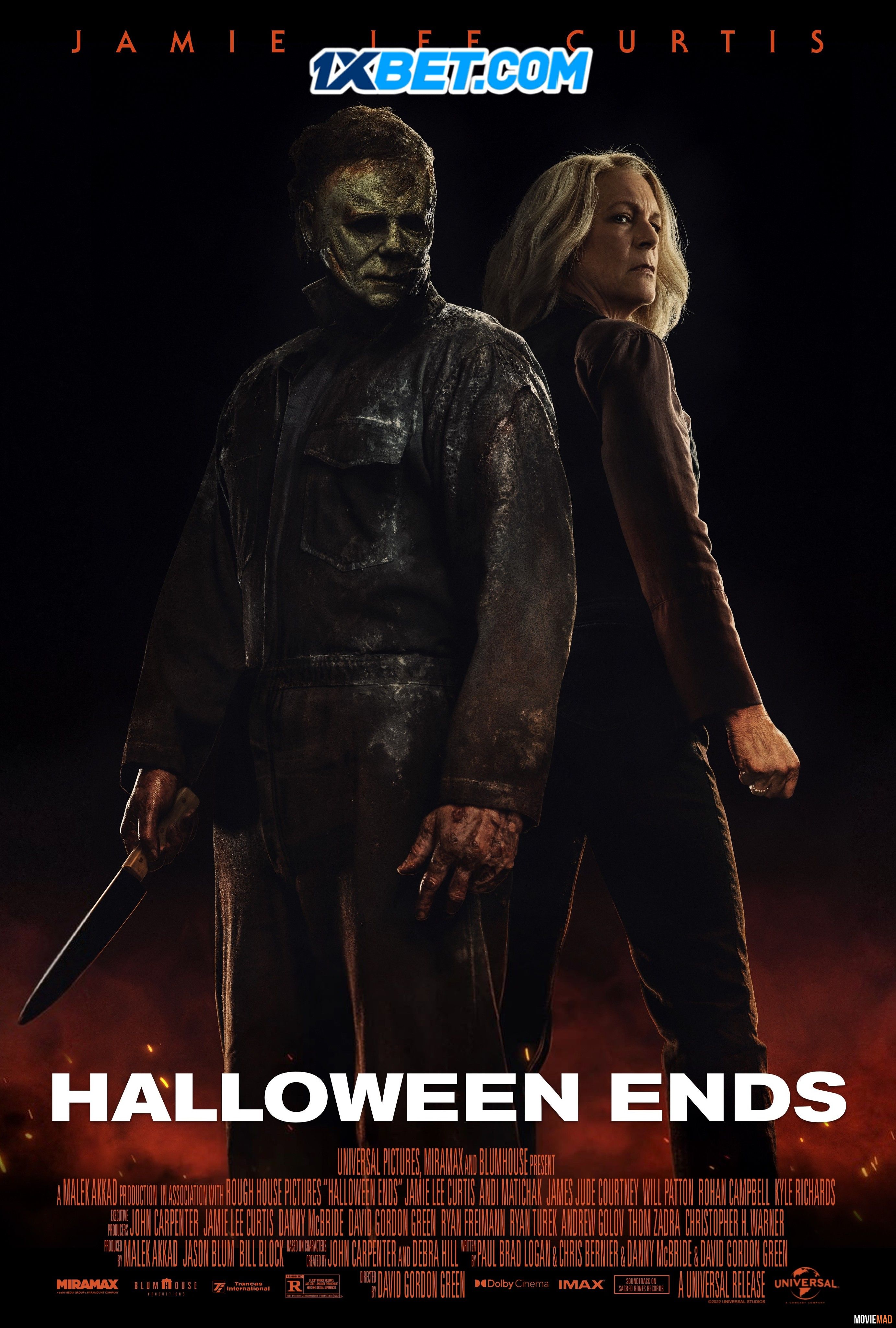 Halloween Ends 2022 Telugu (Voice Over) Dubbed WEBRip Full Movie 720p 480p