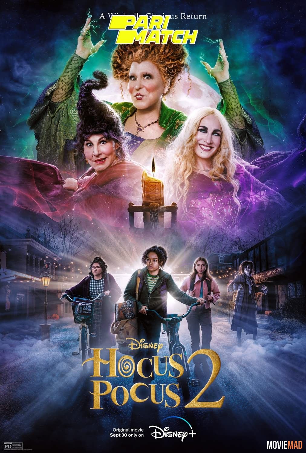 Hocus Pocus 2 2022 Hindi (Voice Over) Dubbed WEBRip Full Movie 720p 480p