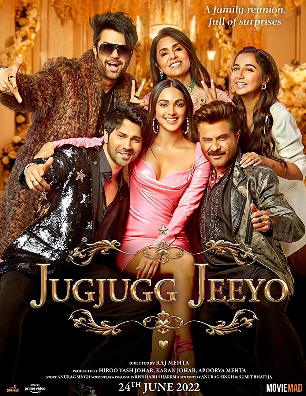 Jug Jugg Jeeyo (2022) Hindi AMZN HDRip Full Movie 1080p 720p 480p