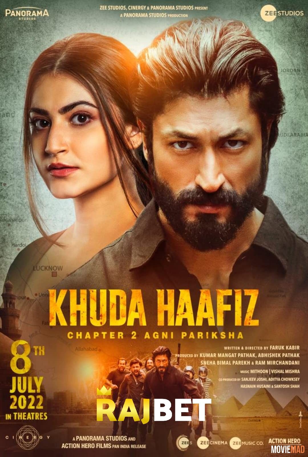 Khuda Haafiz Chapter 2 Agni Pariksha (2022) Hindi CAMRip Full Movie 720p 480p