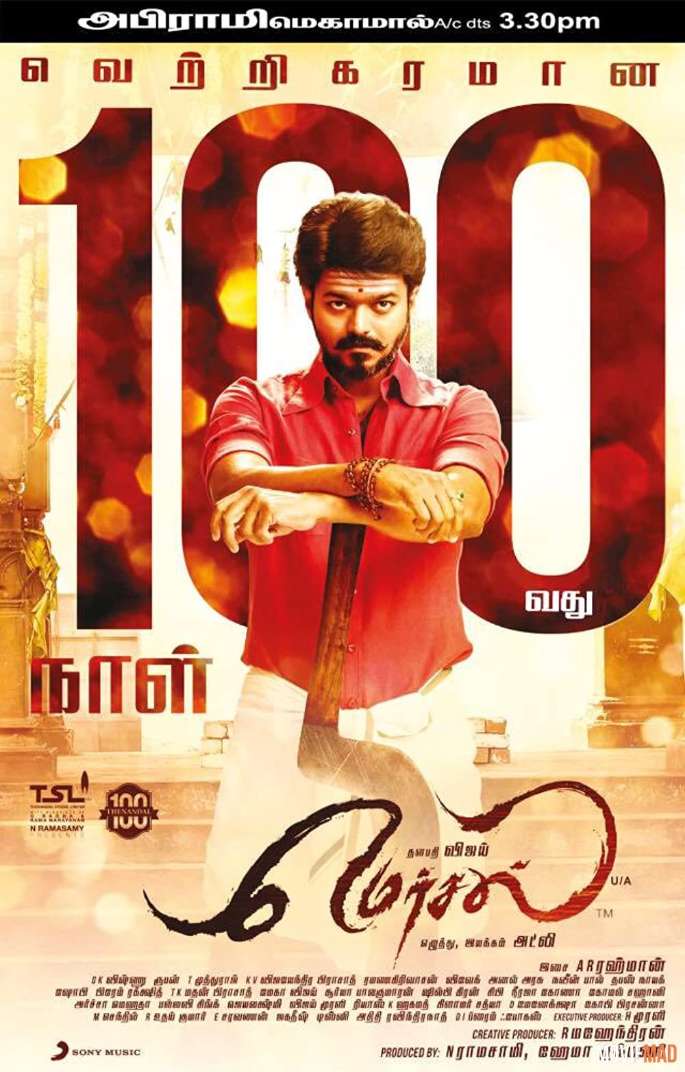 Mersal (2017) UNCUT Hindi Dubbed ORG HDRip Full Movie 720p 480p