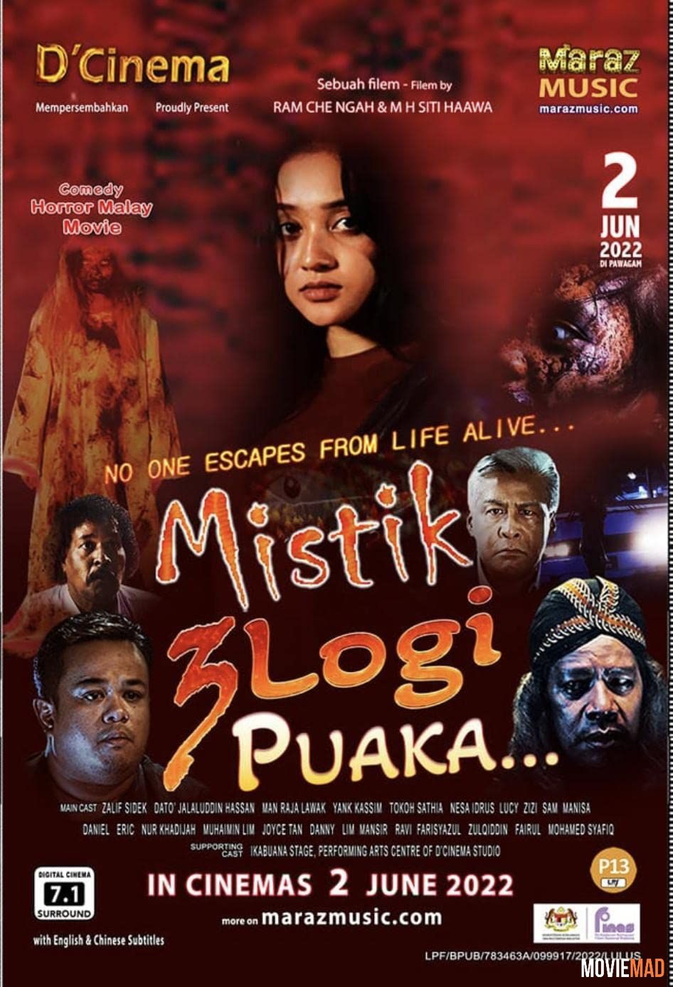 Mistik 3 Logi Puaka (2022) Hindi (Voice Over) Dubbed CAMRip Full Movie 720p 480p