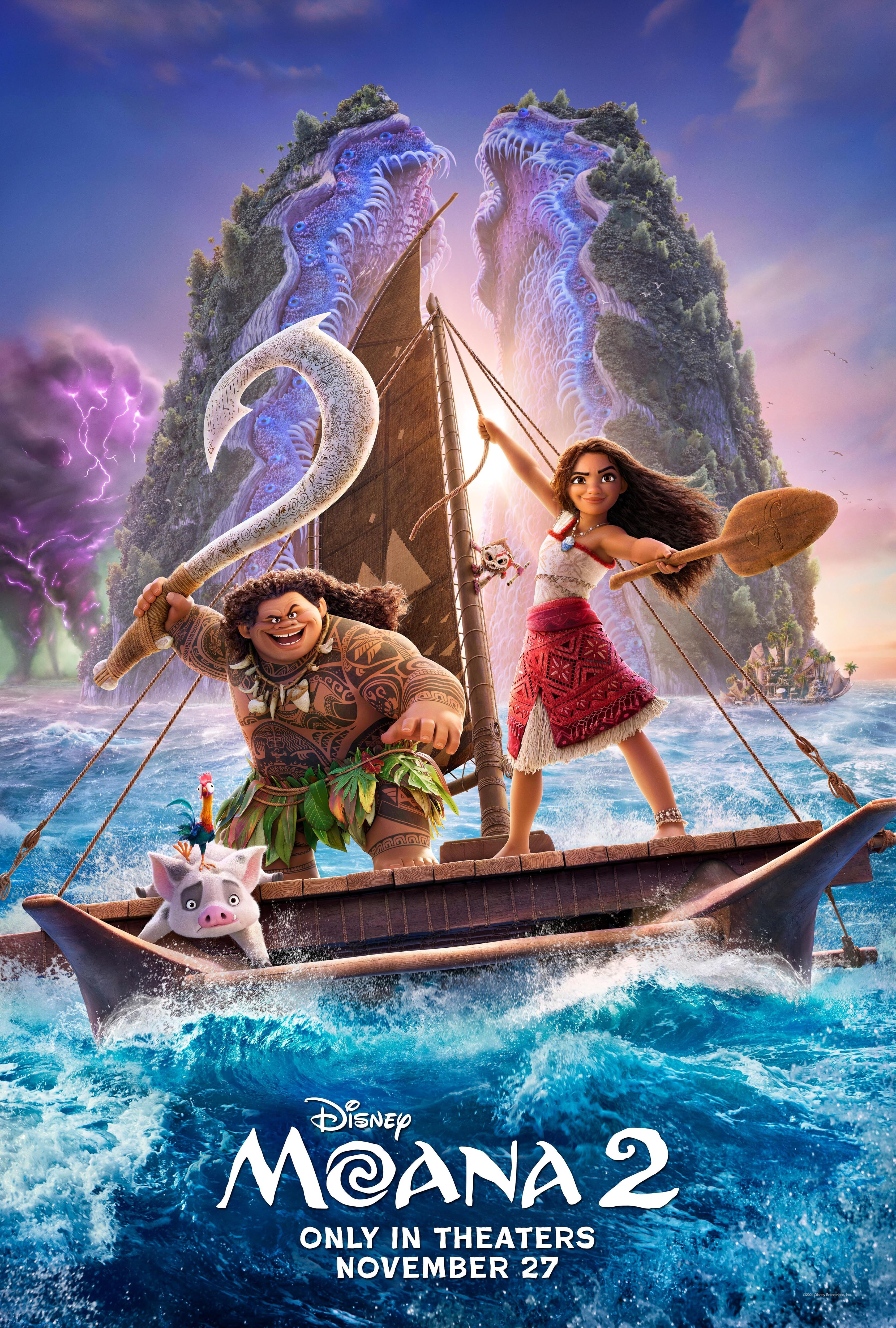 Moana 2 (2024) Hindi(Line) Dubbed Full Movie HDRip