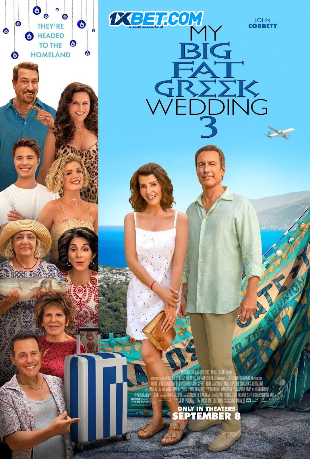 My Big Fat Greek Wedding 3 2023 (Voice Over) Dubbed WEBRip Full Movie 720p 480p