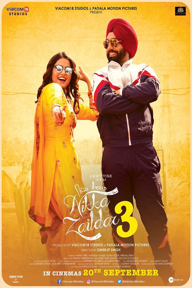 Nikka Zaildar 3 (2019) Punjabi HDRip