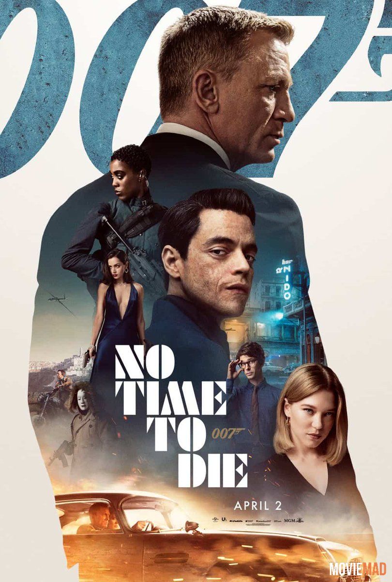 No Time To Die 2021 English ORG WEB DL AMZN Full Movie 720p 480p