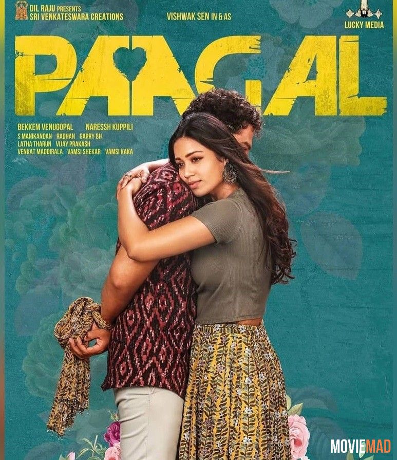 Paagal 2021 Hindi (Voice Over) Dubbed HDRip Full Movie 720p 480p