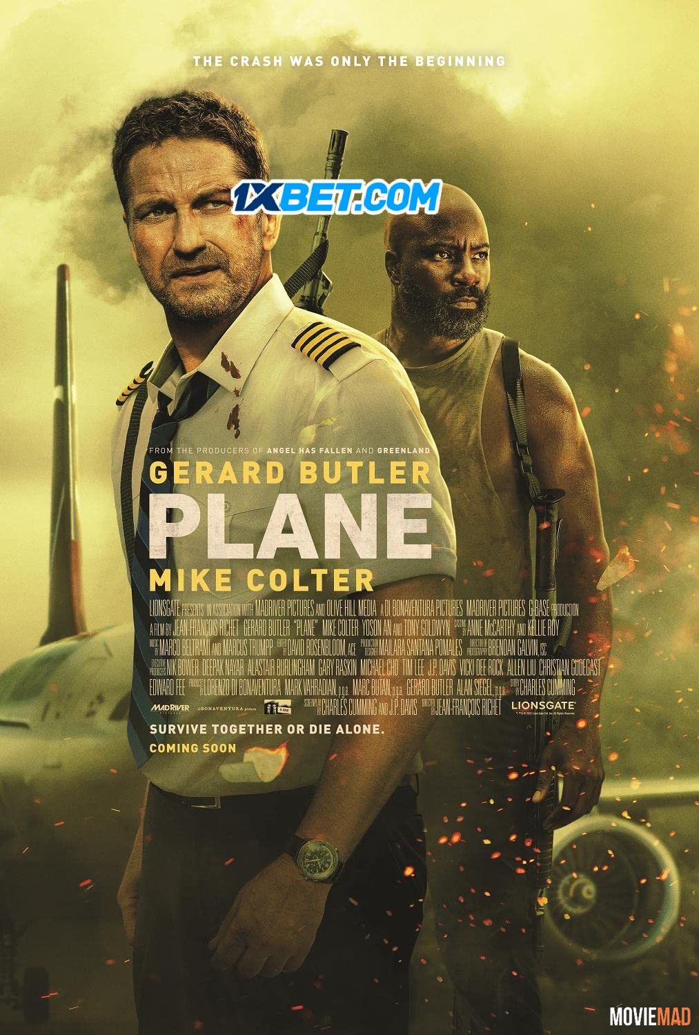 Plane (2023) Hindi(HQ Dub) Dubbed HDRip Full Movie 1080p 720p 480p