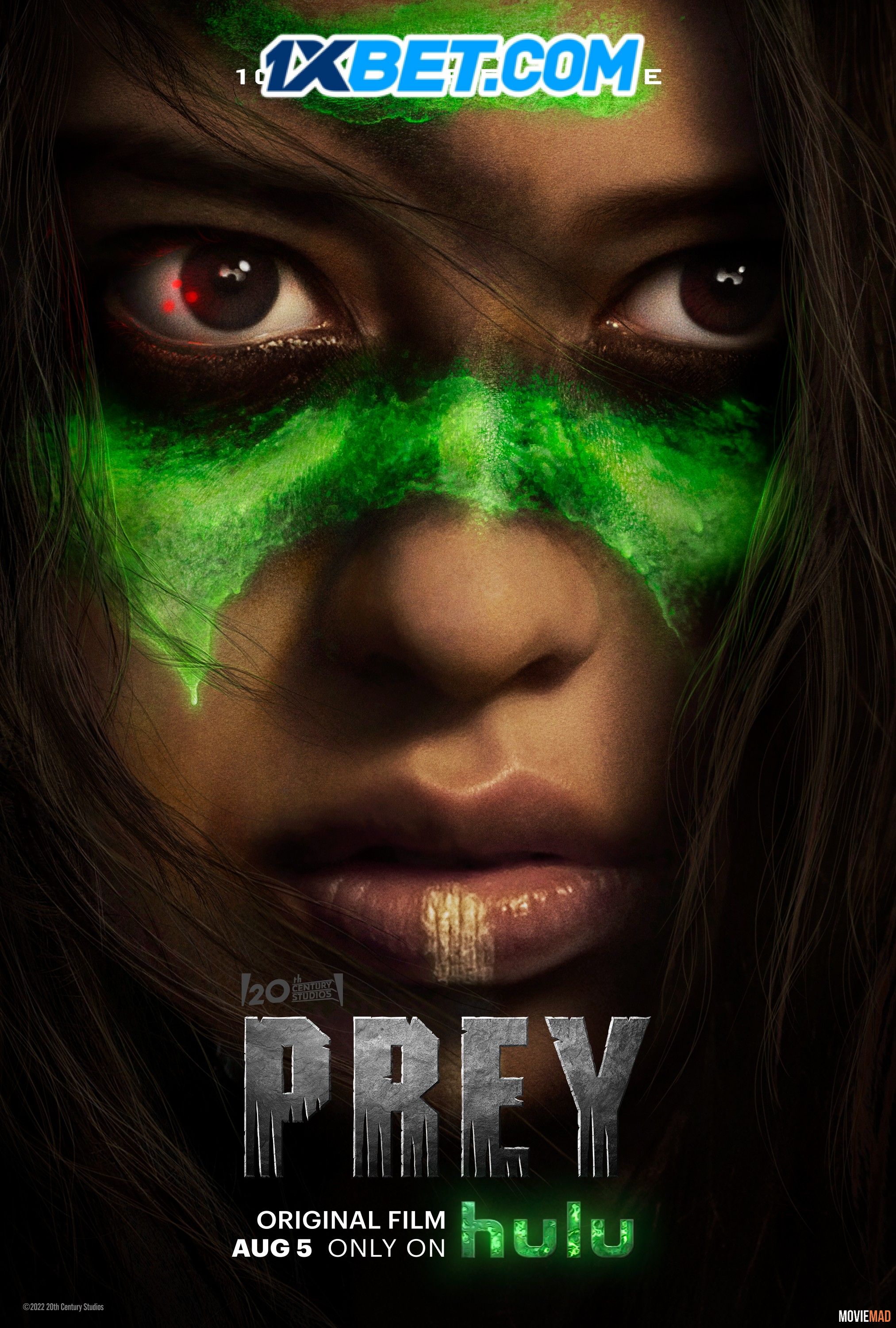 Prey (2022) Hindi (HQ) Dubbed WEBRip Full Movie 720p 480p