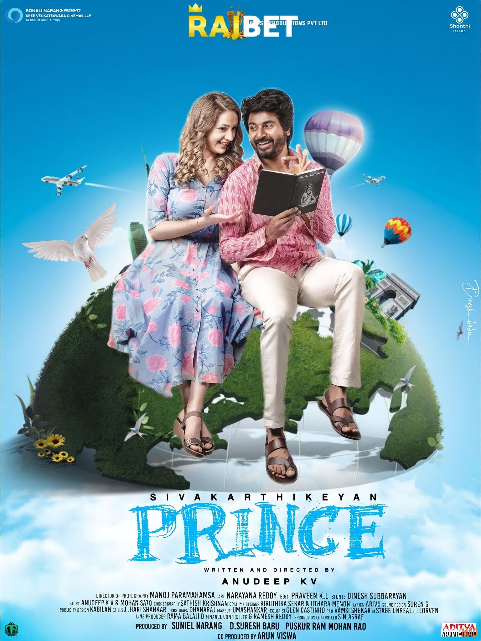 Prince (2022) Hindi (HQ Dub) Dubbed pDVDRip Full Movie 720p 480p