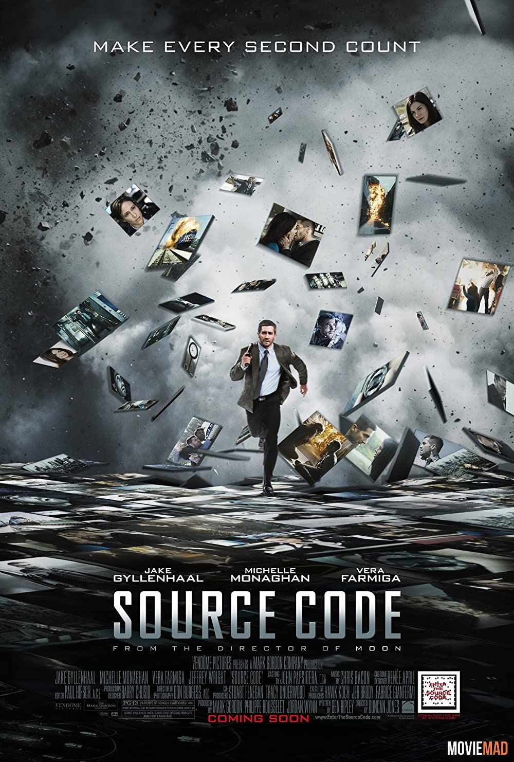 Source Code 2011 Hindi Dubbed ORG BluRay Full Movie 1080p 720p 480p