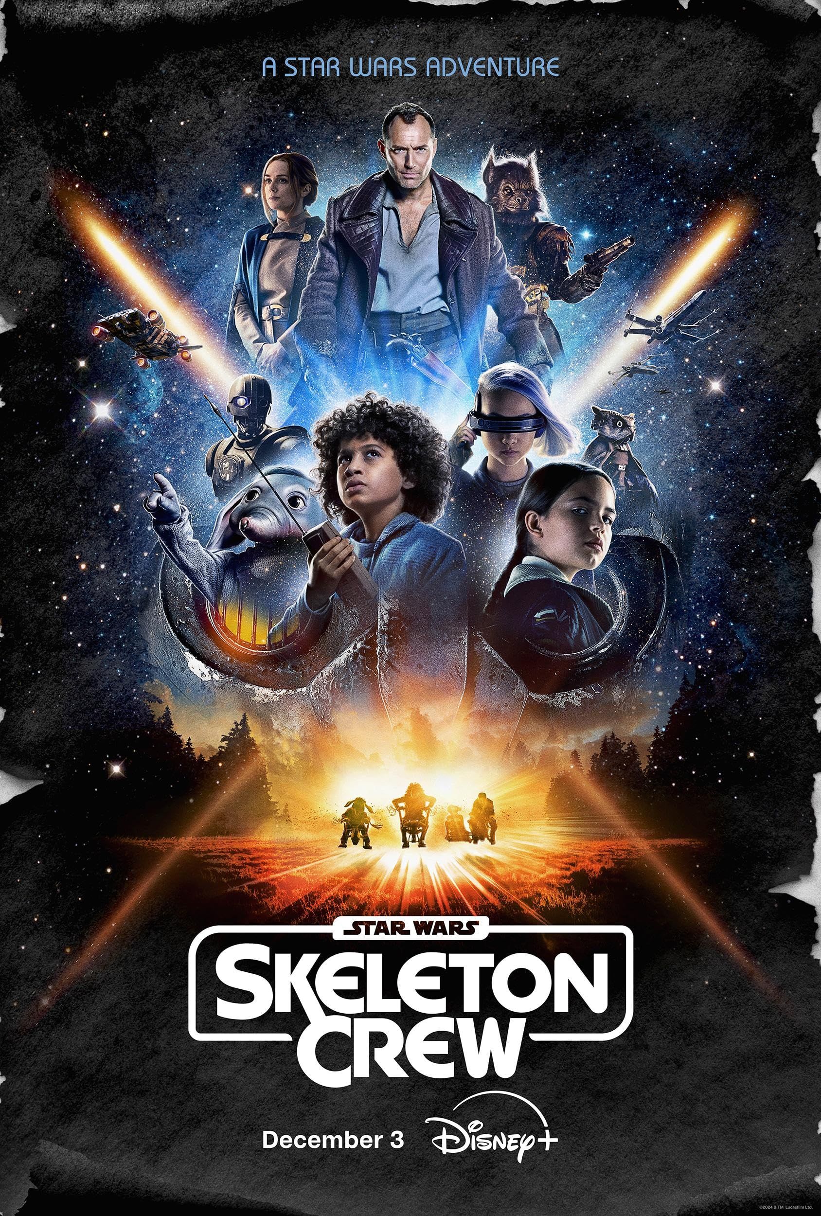 Star Wars Skeleton Crew (Season 1) (Episode 2 ADDED) (2024) Hindi Dubbed DSPN Series HDRip