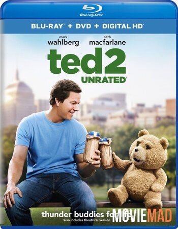 Ted 2 (2015) UNRATED Hindi Dubbed ORG BluRay Full Movie 720p 480p