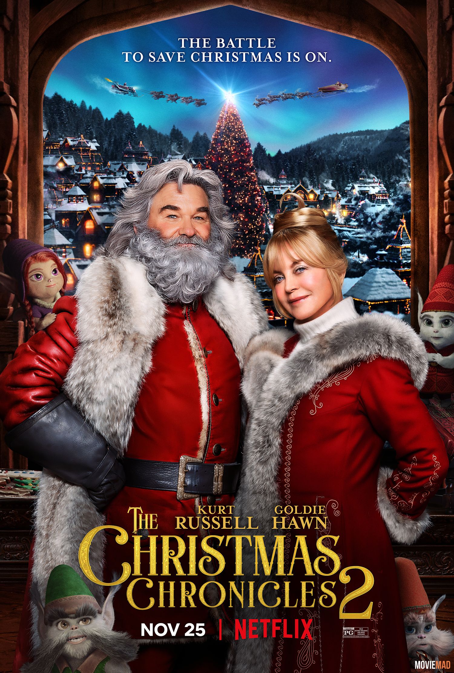 The Christmas Chronicles 2 2020 Hindi Dubbed WEB DL  Full Movie 720p 480p