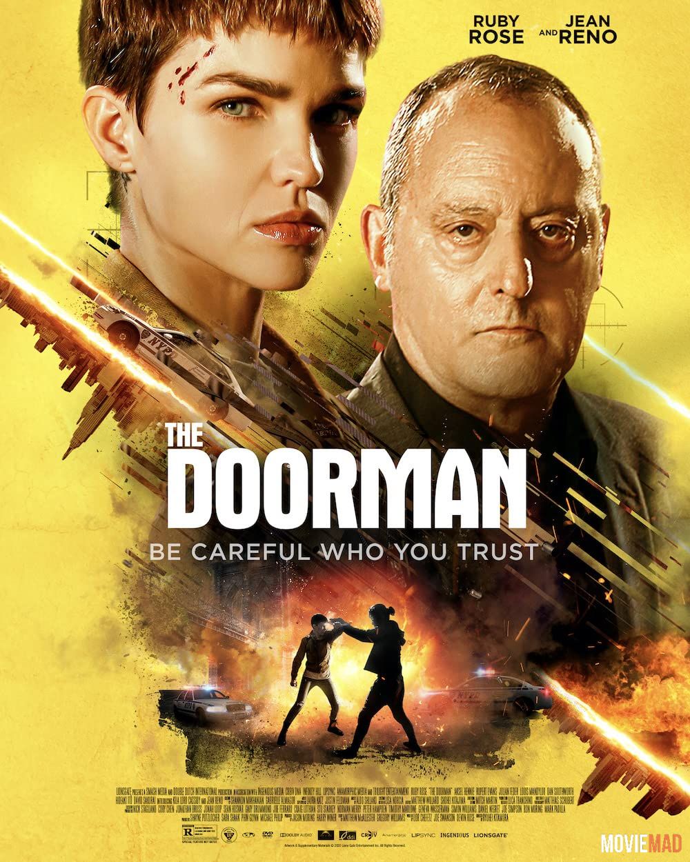 The Doorman (2020) Hindi Dubbed ORG BluRay Full Movie 720p 480p