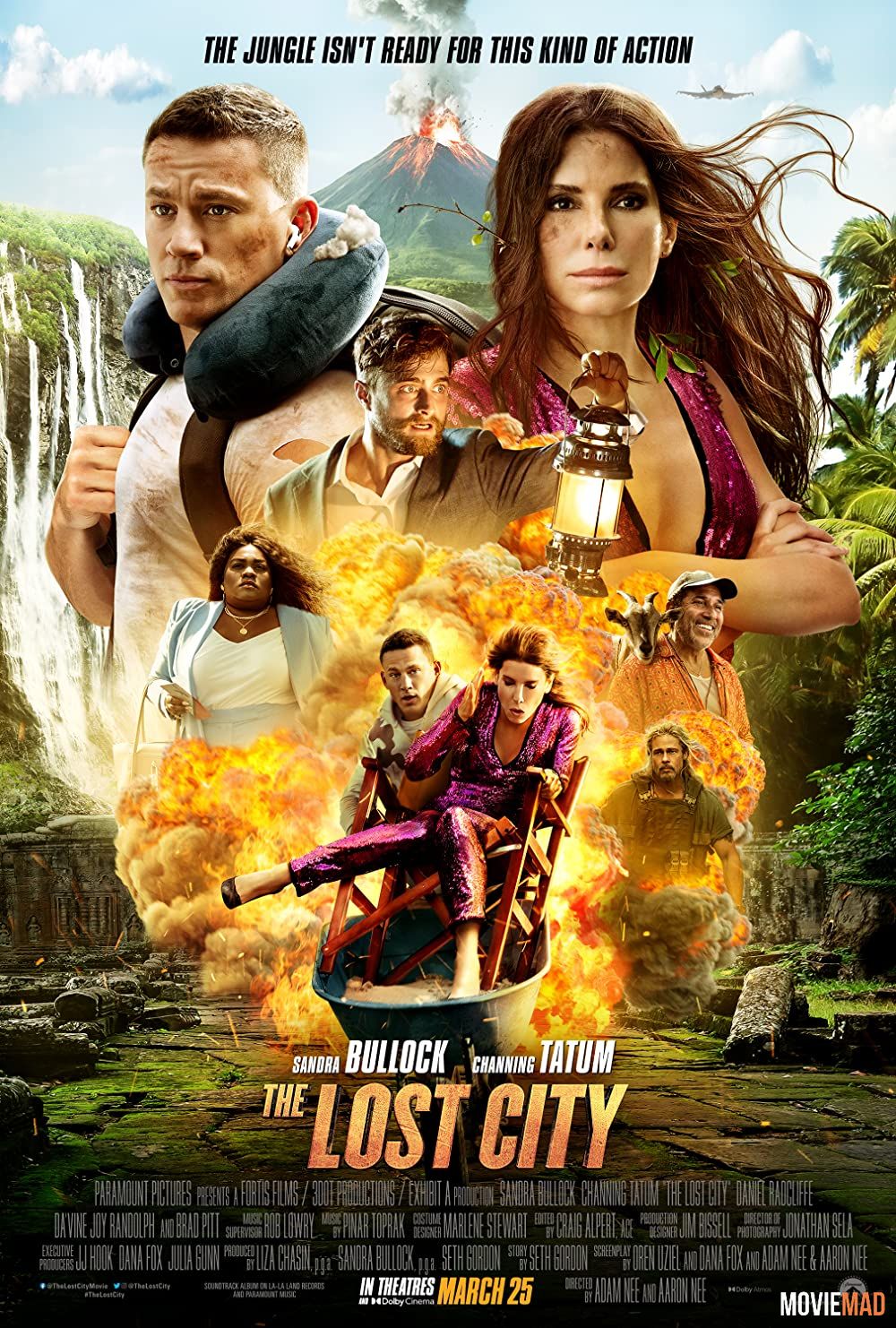 The Lost City (2022) Hindi Dubbed ORG BluRay Full Movie 1080p 720p 480p