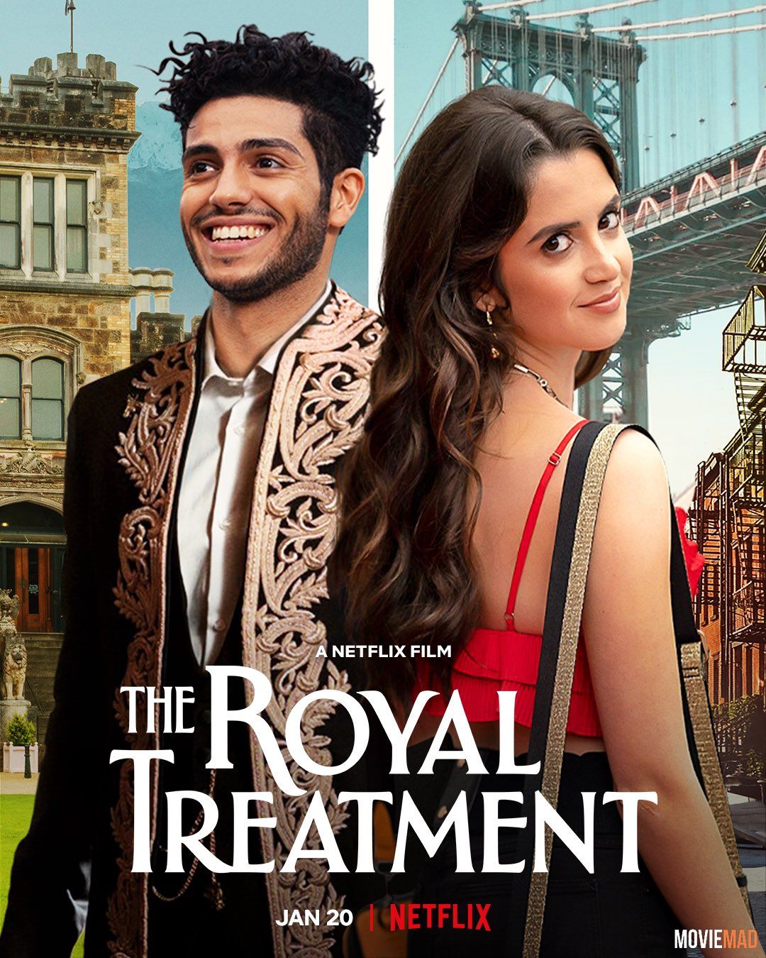 The Royal Treatment (2022) Hindi Dubbed ORG NF HDRip Full Movie 720p 480p