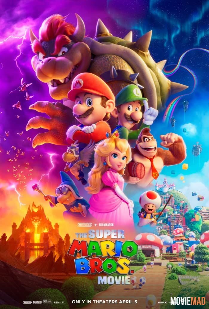 The Super Mario Bros Movie (2023) Hindi Dubbed HDCAM Full Movie 1080p 720p 480p