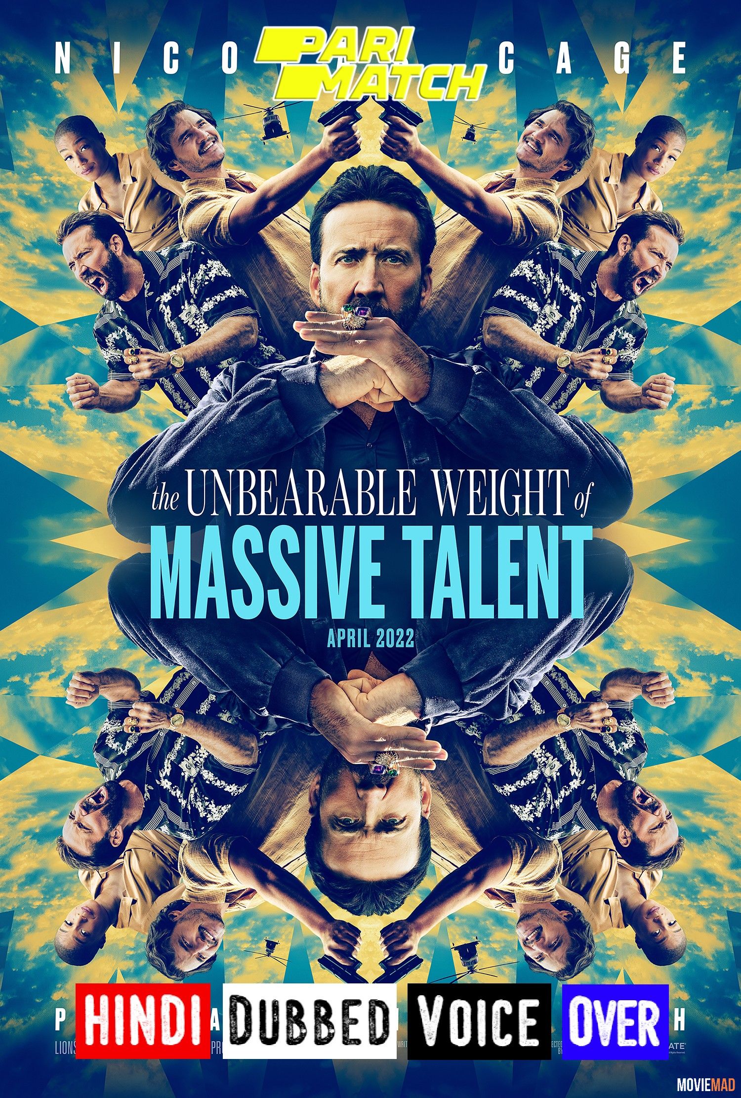 The Unbearable Weight of Massive Talent 2022 Hindi (Voice Over) Dubbed WEBRip Full Movie 720p 480p