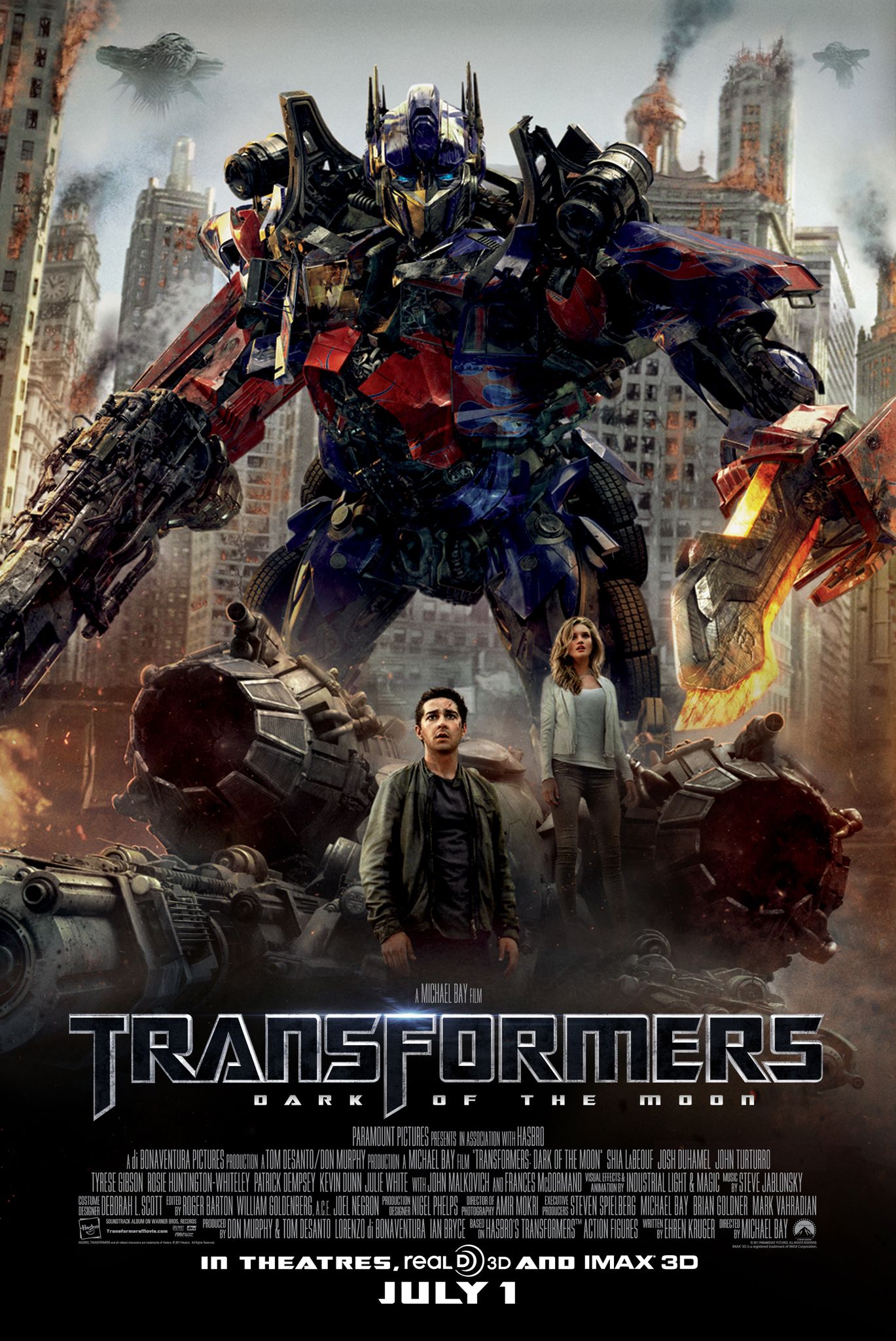 Transformers Dark of the Moon (2011) Hindi Dubbed HDRip