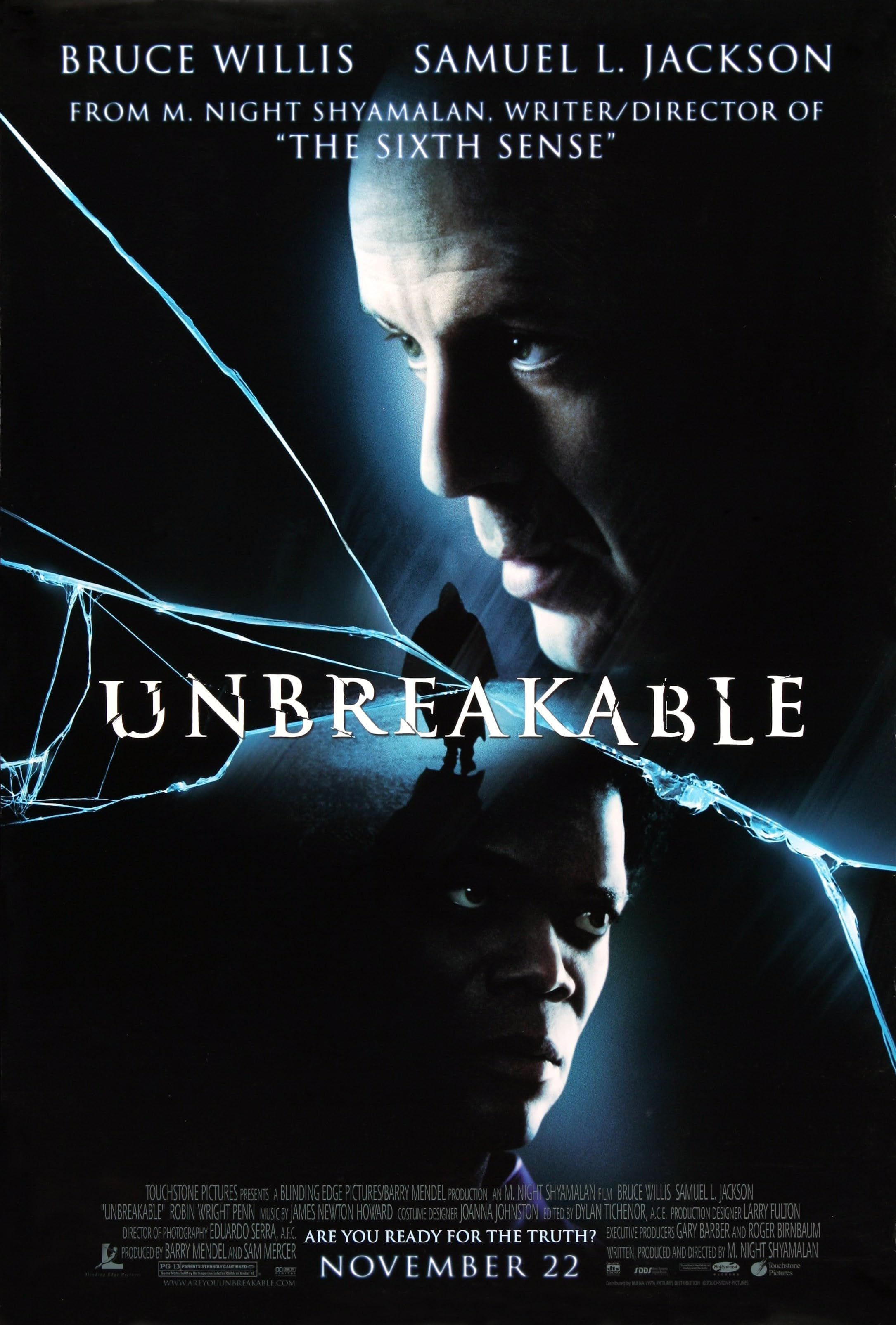 Unbreakable (2000) Hindi ORG Dubbed Full Movie HDRip