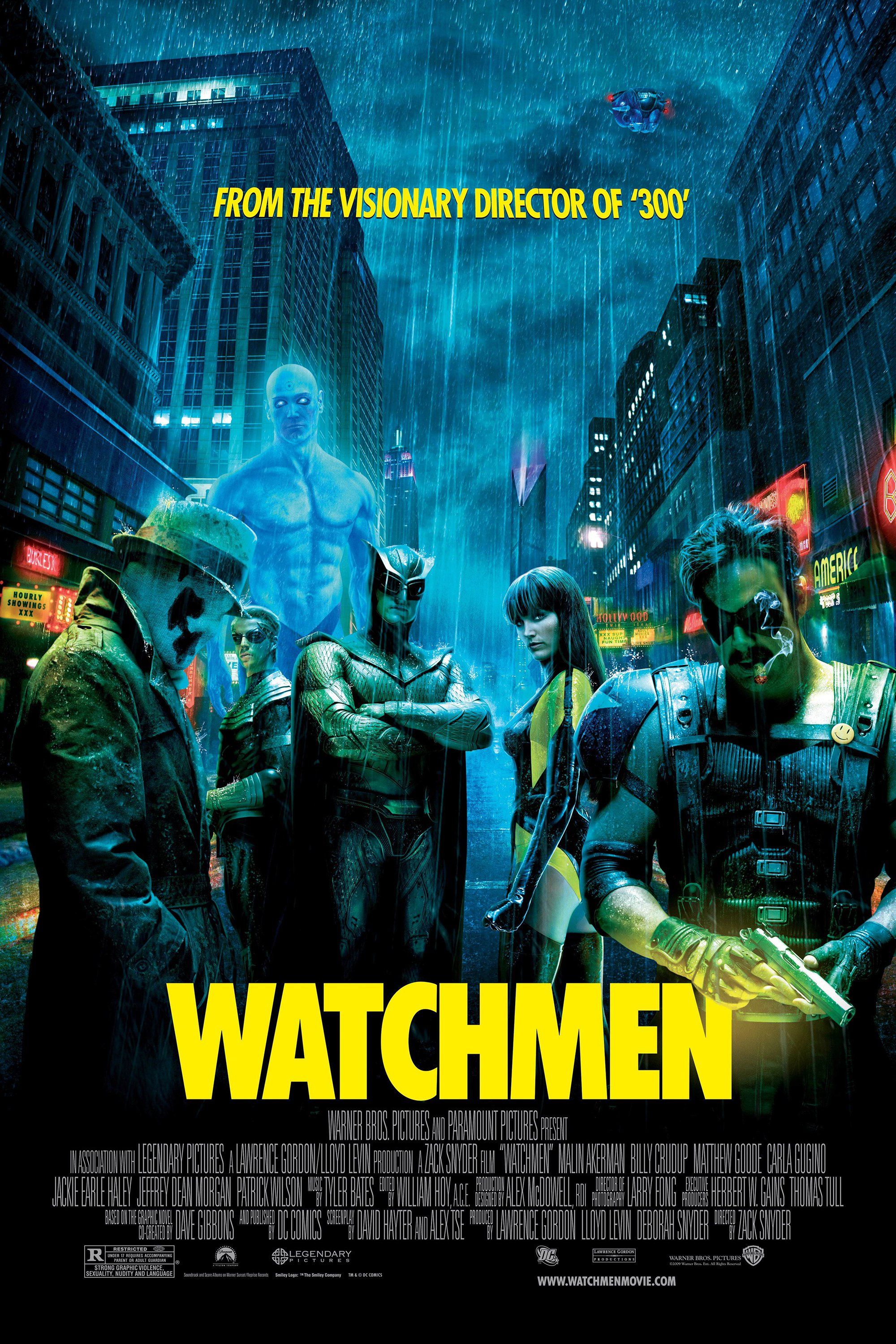 Watchmen (2009) Hindi Dubbed HDRip