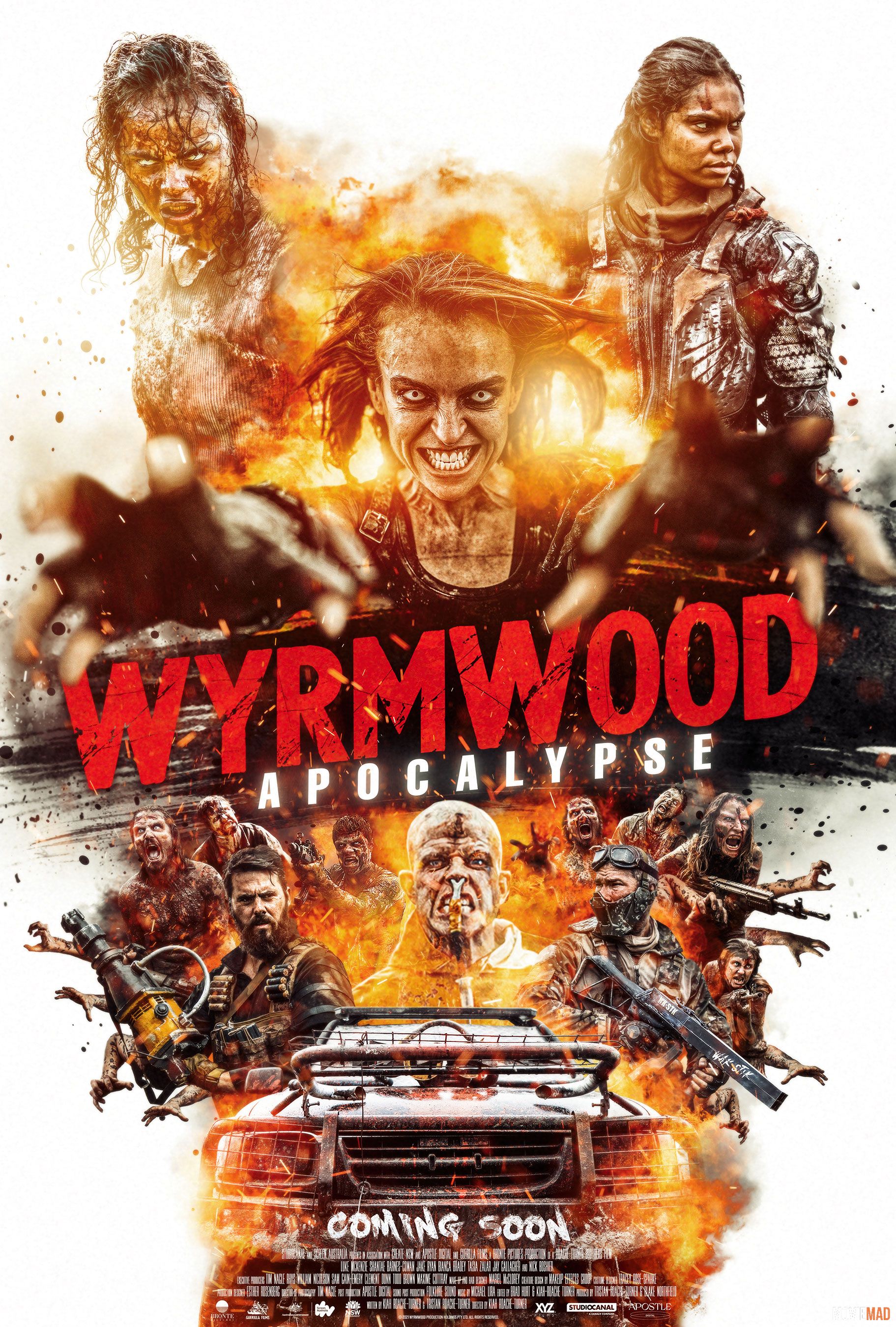 Wyrmwood Apocalypse 2021 Telegu (Voice Over) Dubbed WEBRip Full Movie 720p 480p